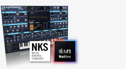 KV331 Audio Virtual Instruments KV331 SynthMaster One Crossgrade from SynthMaster 2: Upgrade to Versatile Synthesizer