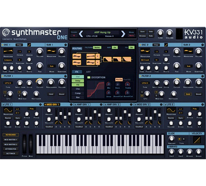 KV331 Audio Virtual Instruments KV331 SynthMaster One Crossgrade from SynthMaster Player
