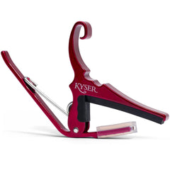 Kyser Capos Red Kyser KG6ABA Quick Change Acoustic Guitar Capo