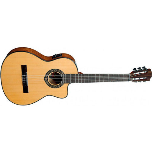 Lag nylon guitar deals