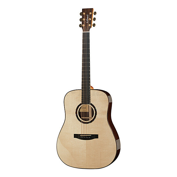 lakewood acoustic guitars lakewood d-32 dreadnought acoustic guitar - natural high gloss