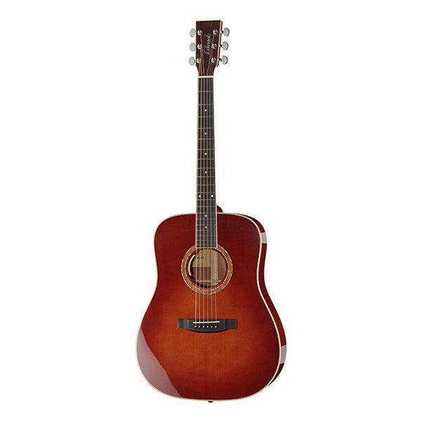 lakewood electro acoustic guitars lakewood d-14 custom gregor meyle dreadnought electro acoustic guitar - tobacco burst high gloss