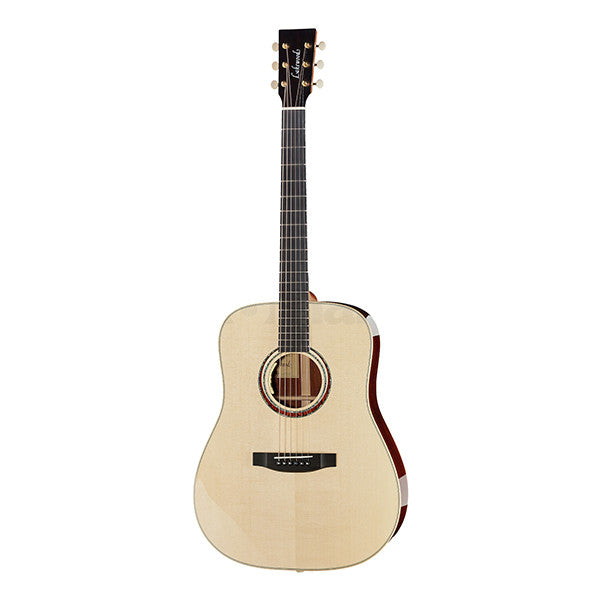 lakewood electro acoustic guitars lakewood d-53 premium dreadnought electro acoustic guitar - natural high gloss
