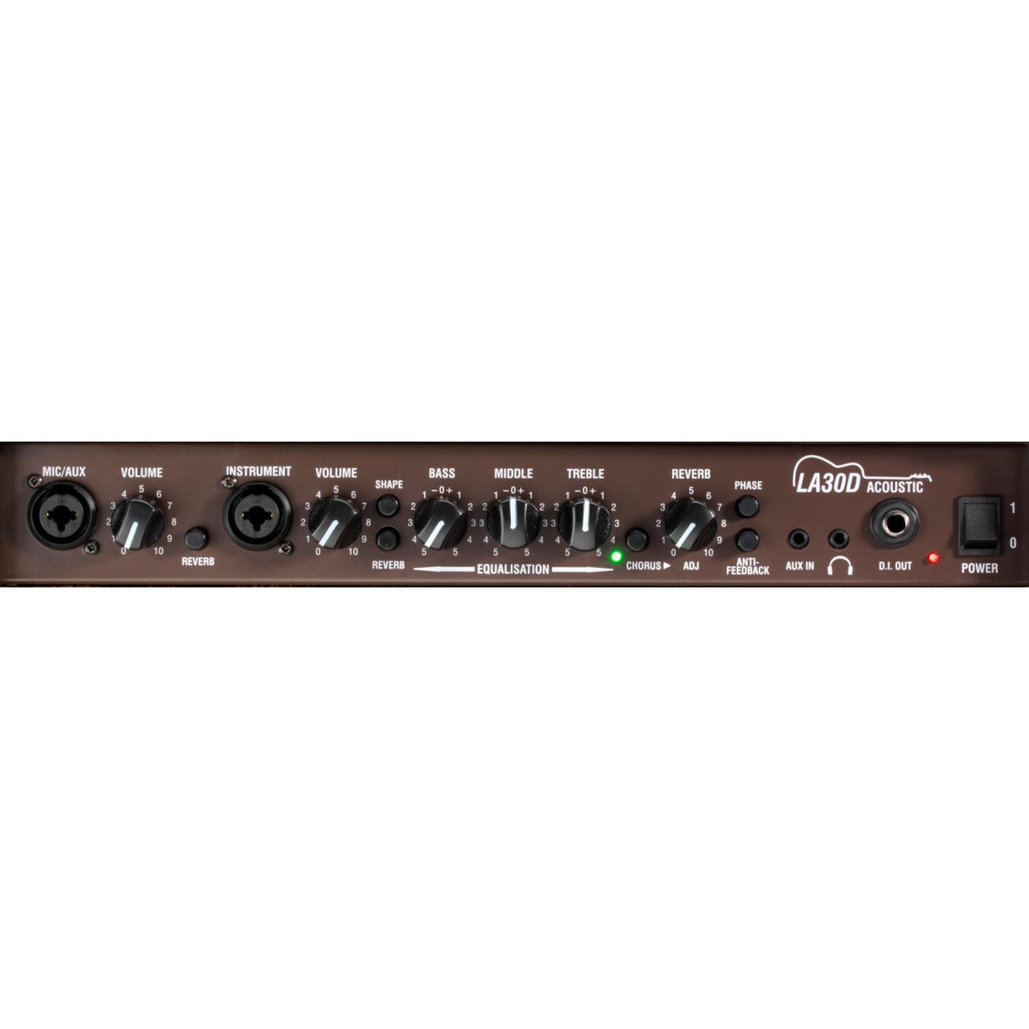 Laney Acoustic Guitar Amplifiers Laney LA30D Acoustic Guitar Amplifier