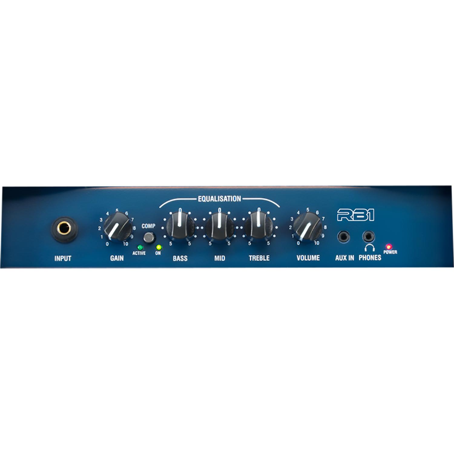 Laney Bass Combo Amplifiers Laney RB1 Richter 15 Watts Combo Bass Guitar Amplifier #color_blue