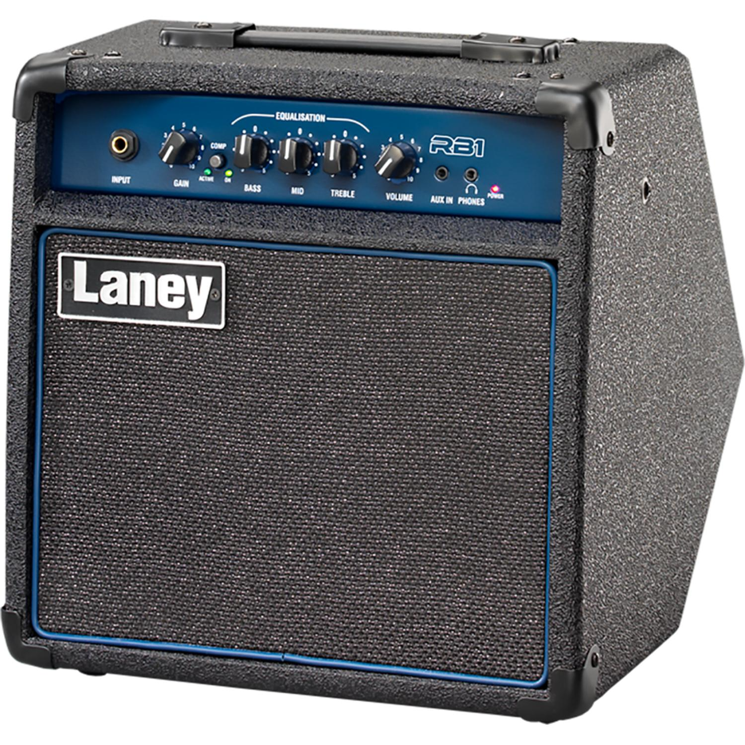 Laney Bass Combo Amplifiers Laney RB1 Richter 15 Watts Combo Bass Guitar Amplifier #color_blue