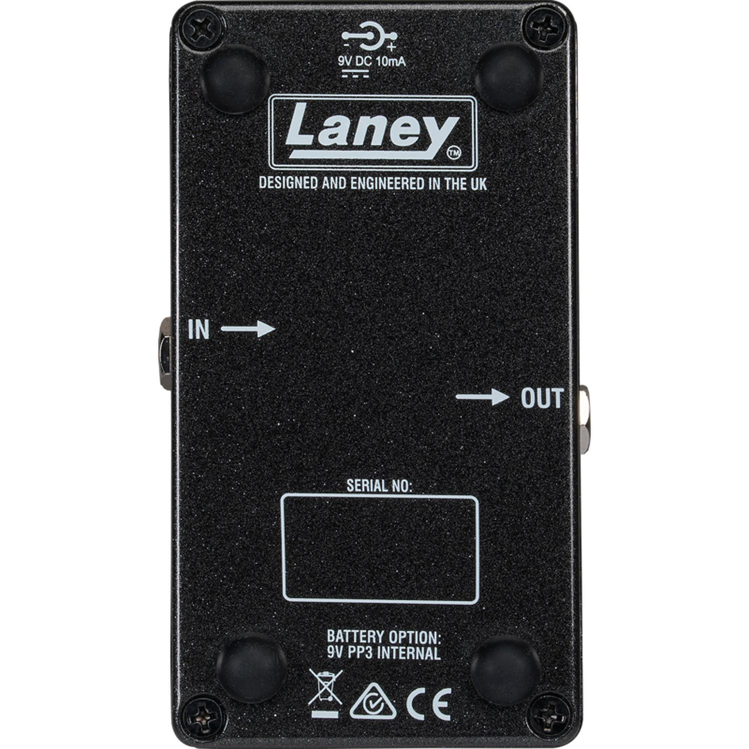 Laney Distortion Pedals Laney BCC Monolith Guitar Distortion Effect Pedal - Black