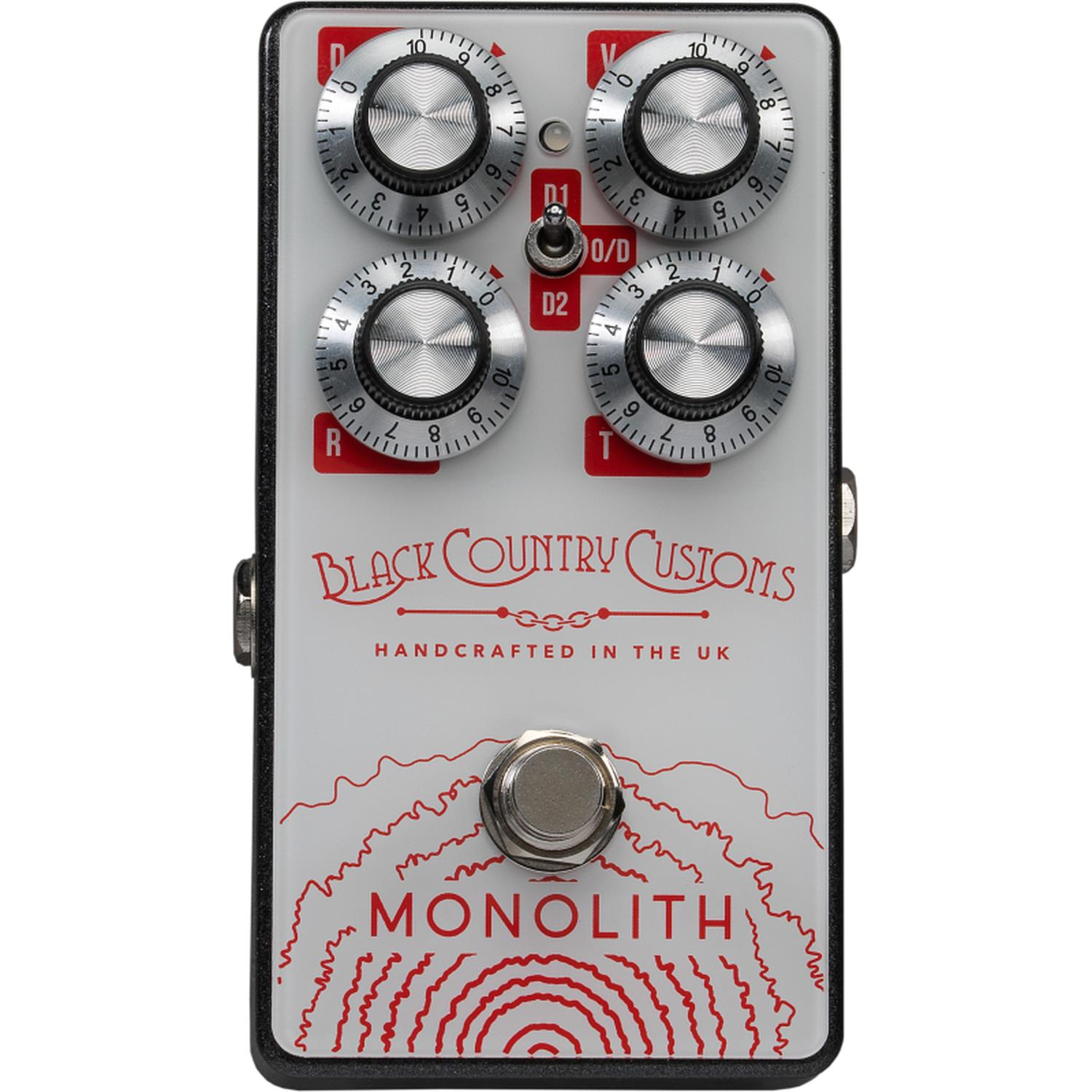 Laney Distortion Pedals Laney BCC Monolith Guitar Distortion Effect Pedal - Black