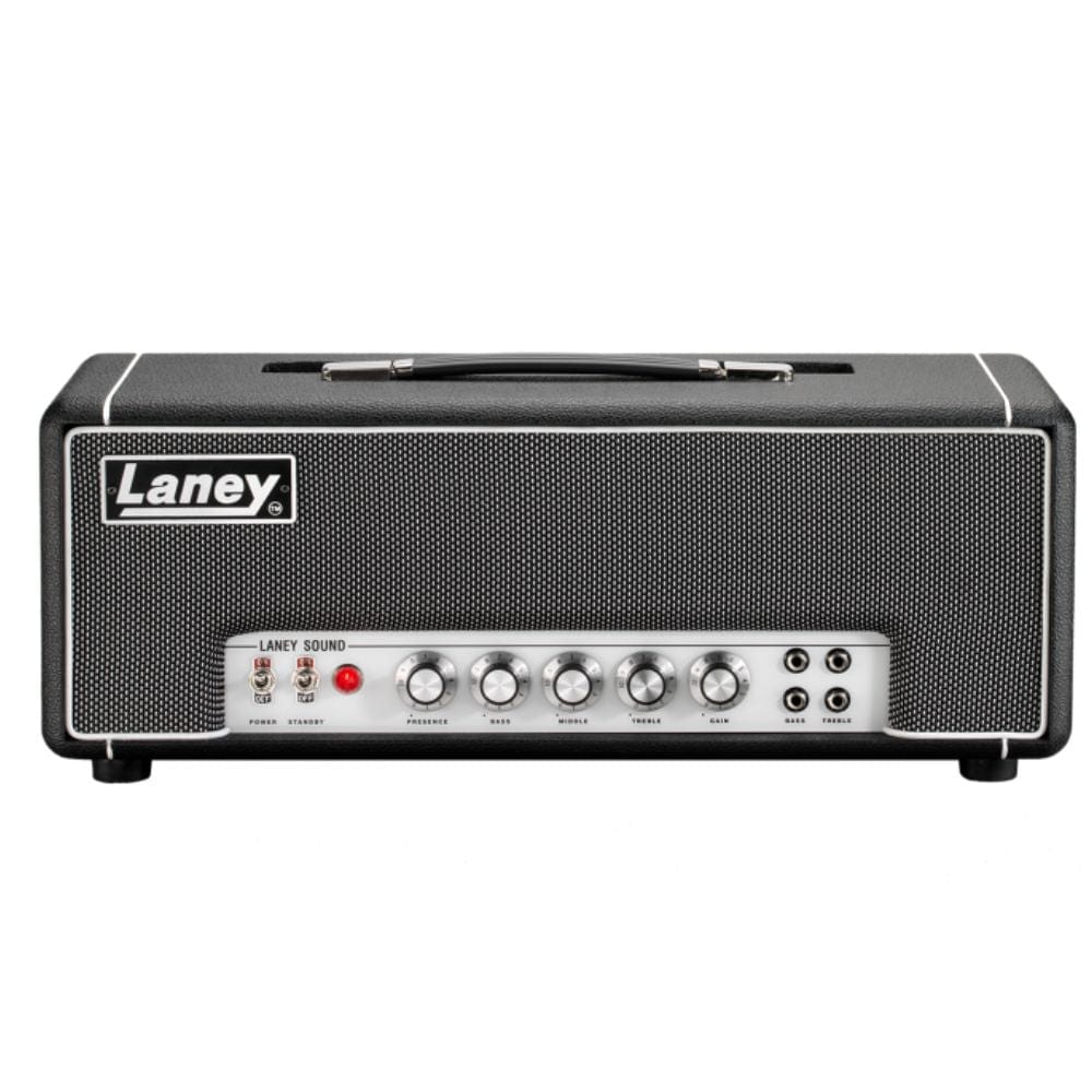 Laney Electric Guitar Amplifier Heads Black Laney EL34 LA30BL Supergroup All Tube Guitar Amp Head - 30 Watts
