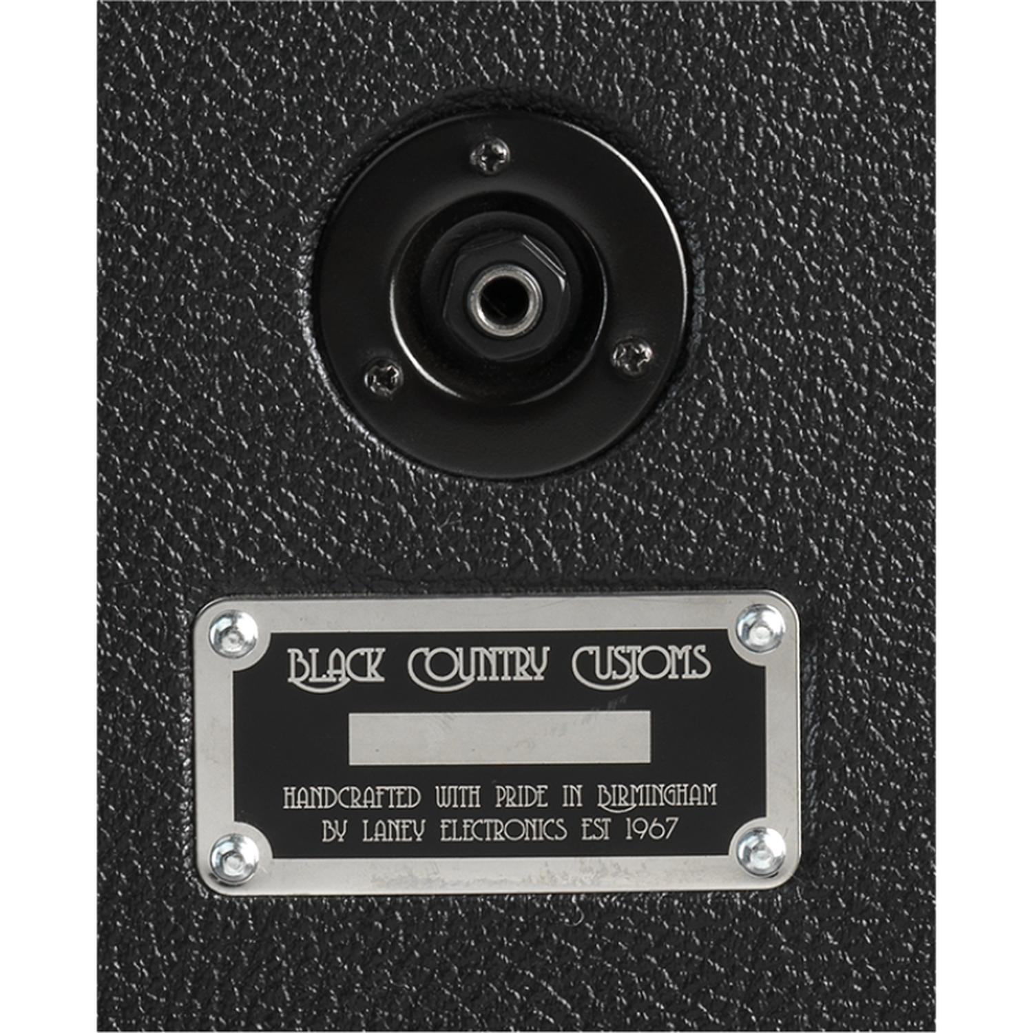 Laney Guitar Amp Speaker Cabinet Black Laney LA212 Guitar Speaker Cabinet - 50 Watts  - Black 