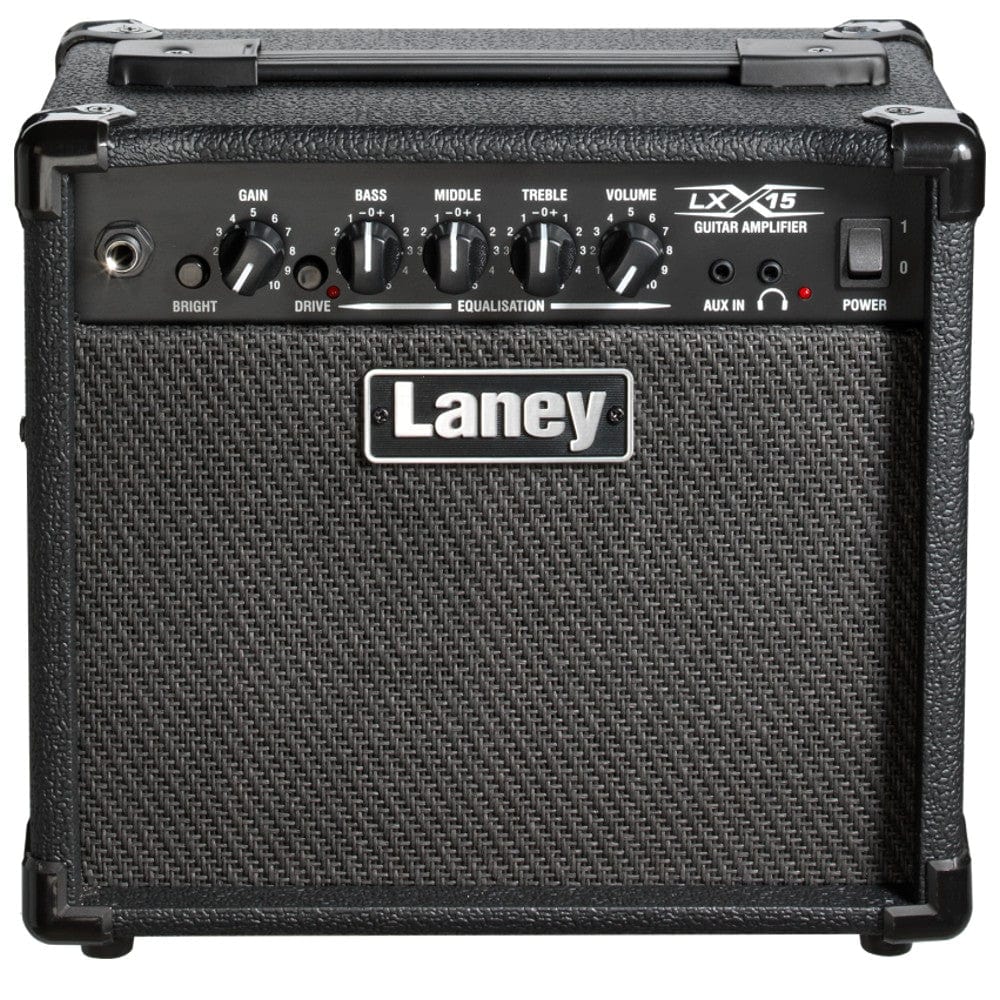 Laney Guitar Amplifiers Black Laney LX15 Guitar Amplifier - 15W