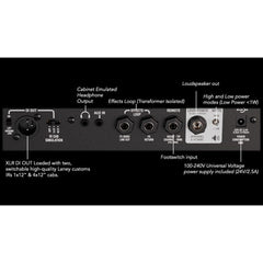 Laney Guitar Amplifiers Laney IRF-DUAL TOP 60W Guitar Amplifier Head