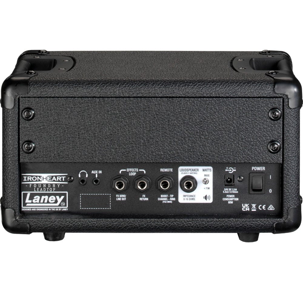 laney guitar amplifiers laney irf-leadtop 60w guitar amplifier head