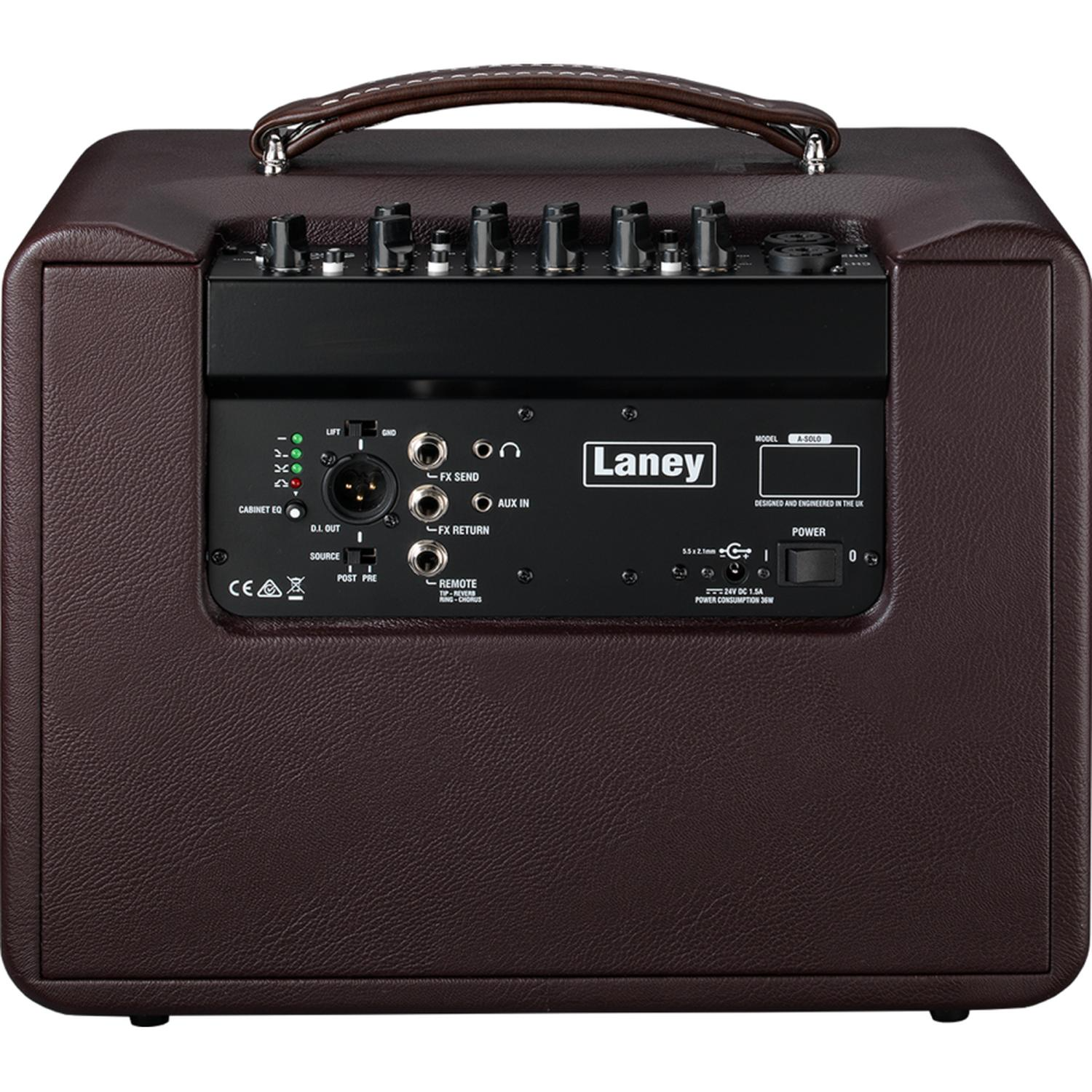 Laney Guitar Combo Amplifiers Laney A-SOLO 60W Acoustic Combo Guitar Amplifiers