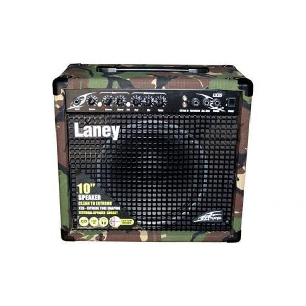 Laney Guitar Combo Amplifiers Laney LX35R Guitar Amplifer with Reverb - Camoflage