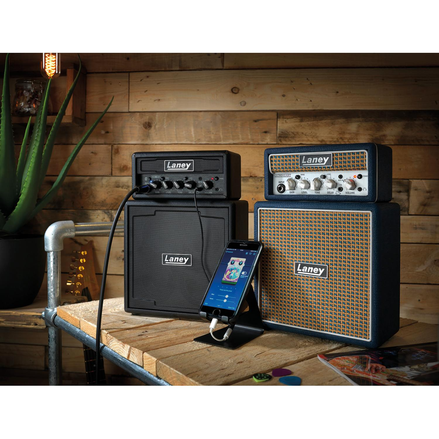 Laney Guitar Combo Amplifiers Laney MINISTACK-B-LION 6W Combo Guitar Amplifiers