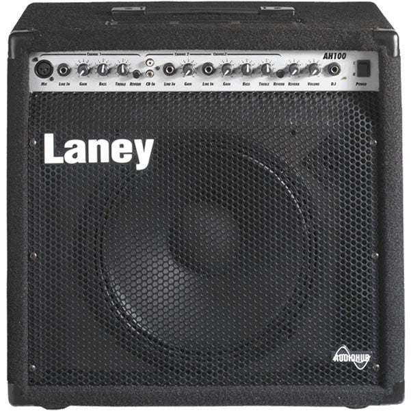 laney speaker cabinets laney ah100 audio hub guitar amplifier, 80w kickback cabinet