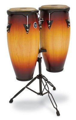 latin percussion congas latin percussion city congas with stand vintage sunburst