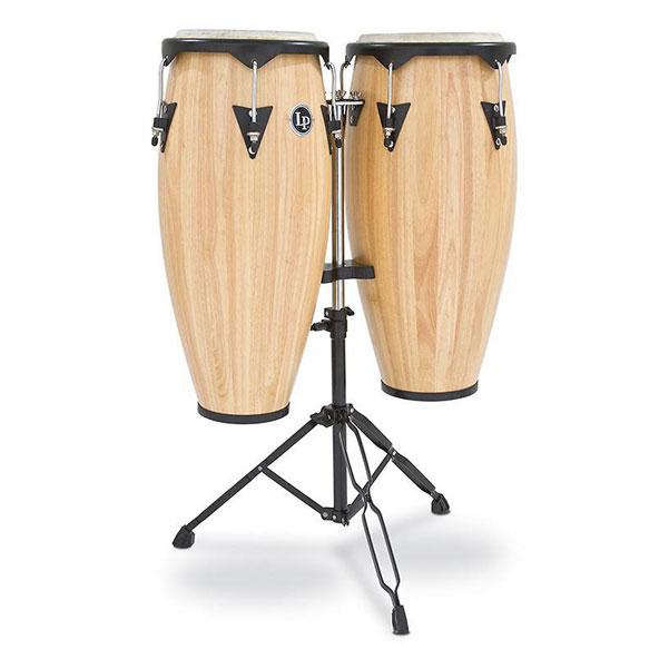 latin percussion congas latin percussion lp646ny-aw city series conga set with stand