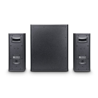 ld systems active pa speakers black ld systems dave 8 roadie portable active pa system with 3-channel mixer 