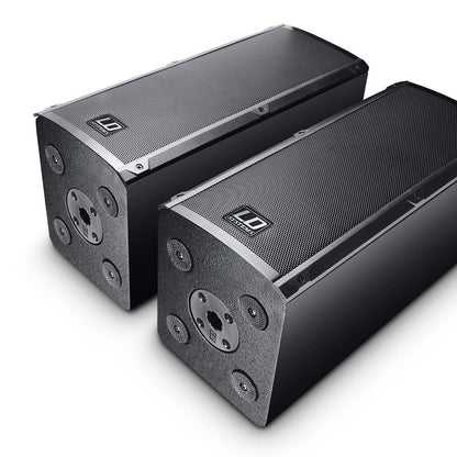 ld systems active pa speakers black ld systems dave 8 roadie portable active pa system with 3-channel mixer 