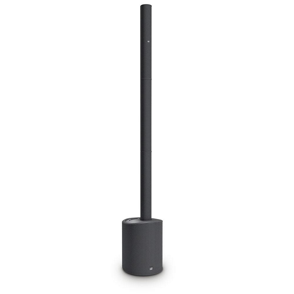 LD Systems Pa Systems Ld System Battery Powered Ultra Portable Column PA System with Mixer and Bluetooth
