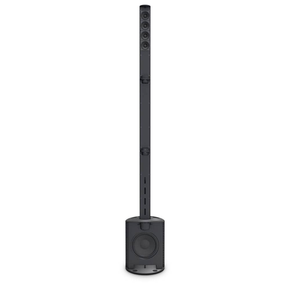 LD Systems Pa Systems Ld System Battery Powered Ultra Portable Column PA System with Mixer and Bluetooth