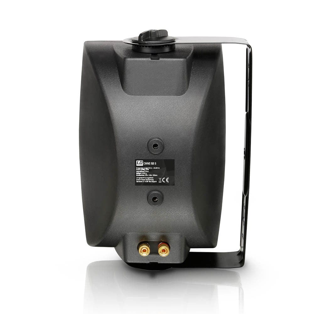LD Systems Passive Pa Speakers Black LD Systems CWMS 52 B 5.25" 2-Way Wall Mount Speaker Pair