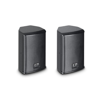 ld systems passive pa speakers ld systems sat42g2 4" installation passive wall mounted speaker pair