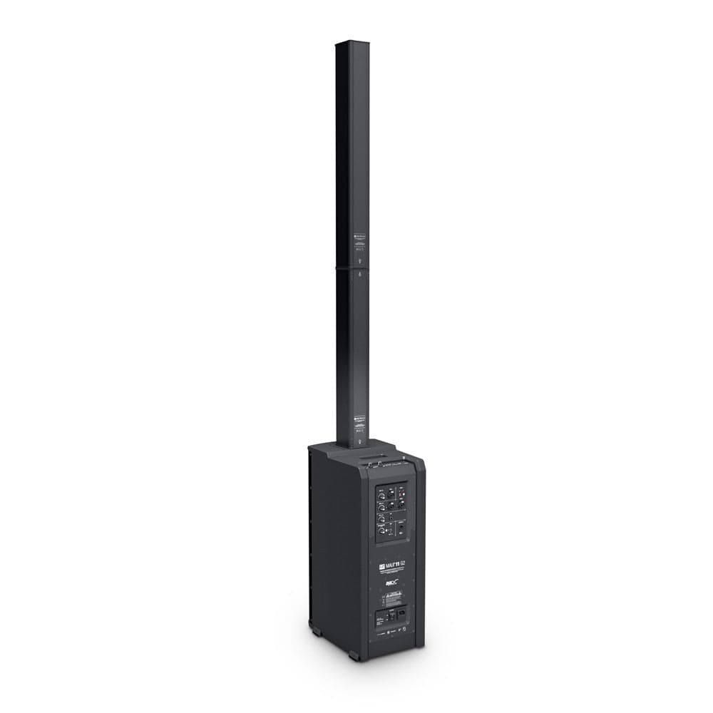 ld systems portable pa systems ld system portable column pa system with mixer bluetooth
