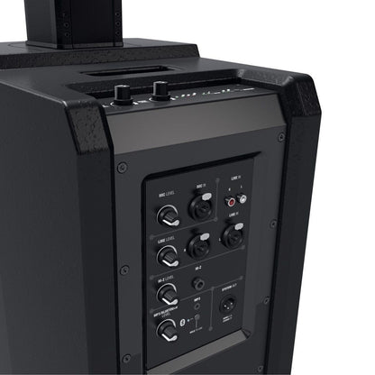 ld systems portable pa systems ld system portable column pa system with mixer bluetooth