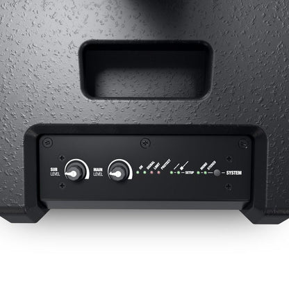 ld systems portable pa systems ld system portable column pa system with mixer bluetooth