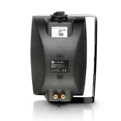 ld systems speaker cabinets ld system 5.25" 2 way wall mount speaker 100 v black (pair)