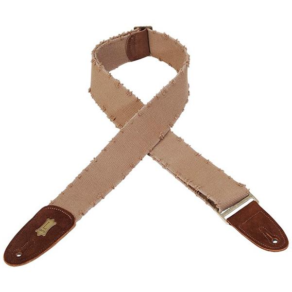 Levy's Guitar Straps Levy's MC8TWD Distressed Cotton 2 inch Guitar Strap