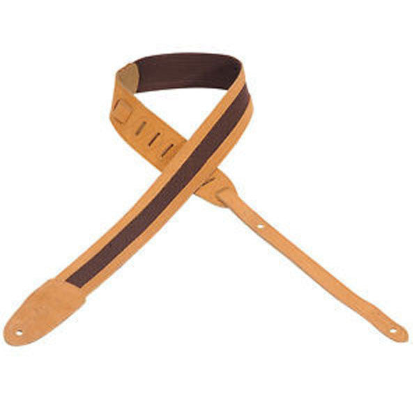 Levy's Guitar Straps Levys 2inch M12SC Cotton Honey Guitar Strap