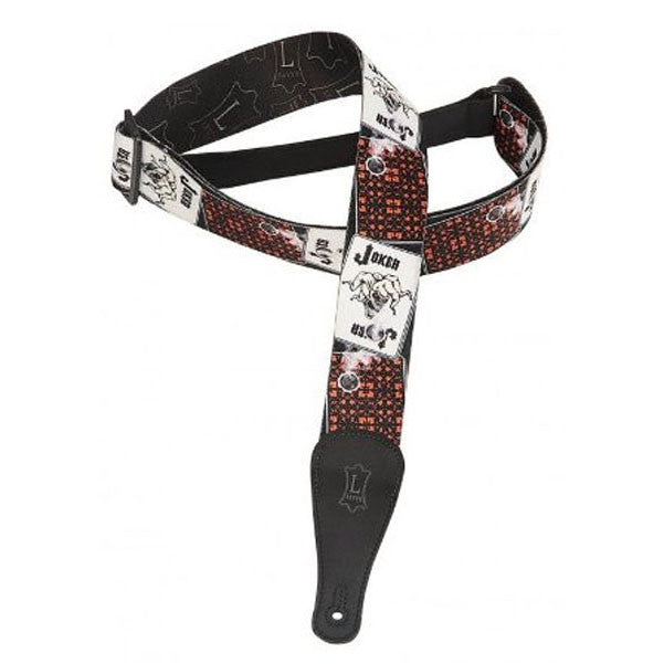 levy's guitar straps levys 2inch mps2-074 sonic art polyester guitar strap