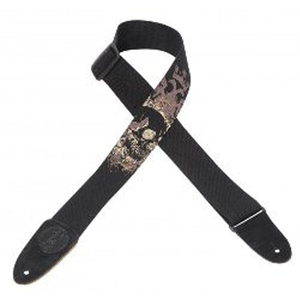 levy's guitar straps levys 2inch mssc8s-005 cotton guitar strap