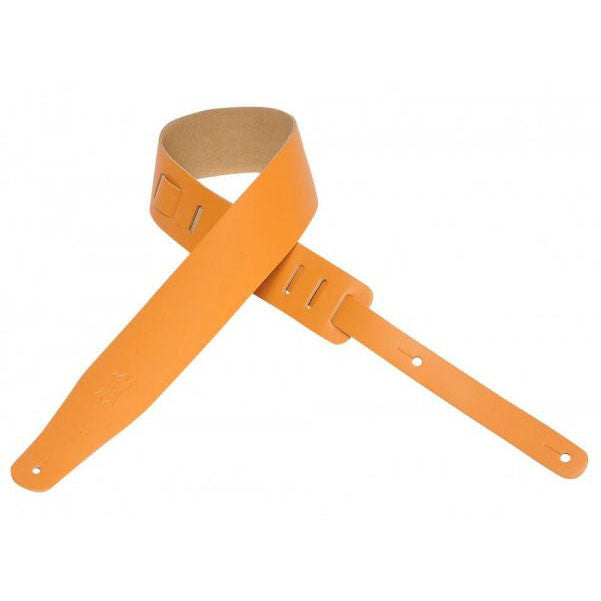 levy's guitar straps levys m26-tan leather 2.5inch/tan guitar strap