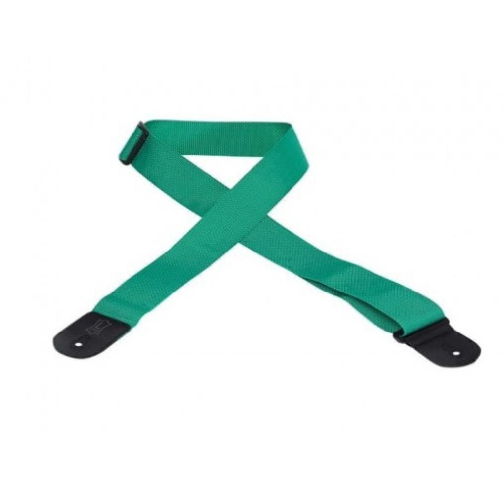 Levy's Guitar Straps Levys M8POLY-XL-GRN 2" Polypropylene Guitar Strap - Green