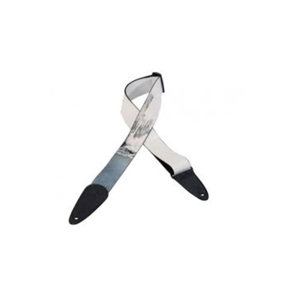 levy's guitar straps levys mpds2-003 sublimation printed, lunar lights 2 inch guitar strap