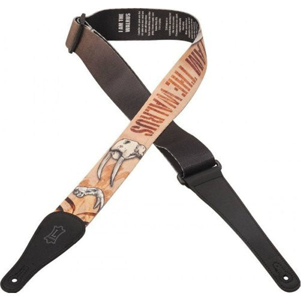 Levy's Guitar Straps Levys MPL2-001 I Am The Walrus 2-inch Polyester Guitar Strap