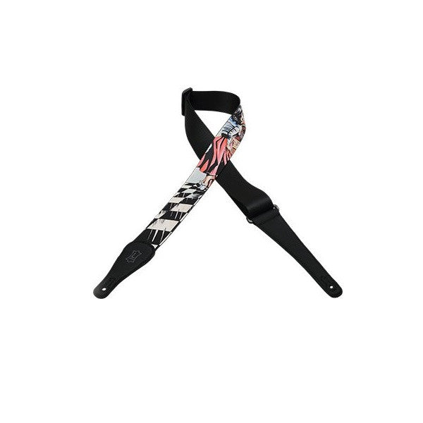 levy's guitar straps levys mpnr2-006 polyester guitar strap (2 inch)