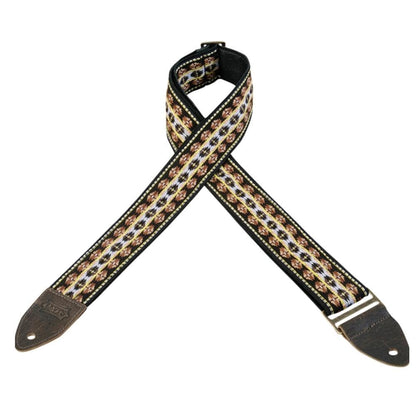 levy's guitar straps m8htv19 levy's m8htv 2 inch hootenanny jacquard weave guitar strap    