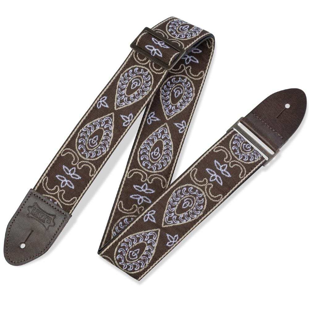 levy's guitar straps m8htv24 levy's m8htv 2 inch hootenanny jacquard weave guitar strap    #style_m8htv24