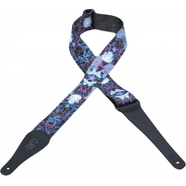 levy's guitar straps mpd2044 levy's mpd2 polyester guitar strap (5.08 cm)   