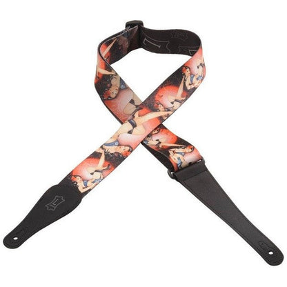 levy's guitar straps mpd2074 levy's mpd2 polyester guitar strap (5.08 cm)   