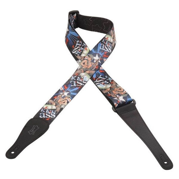 levy's guitar straps mpd2076 levy's mpd2 polyester guitar strap (5.08 cm)   