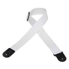 Levy's Guitar Straps White Levy's M8POLY 2 Inch Polypropylene Guitar Strap