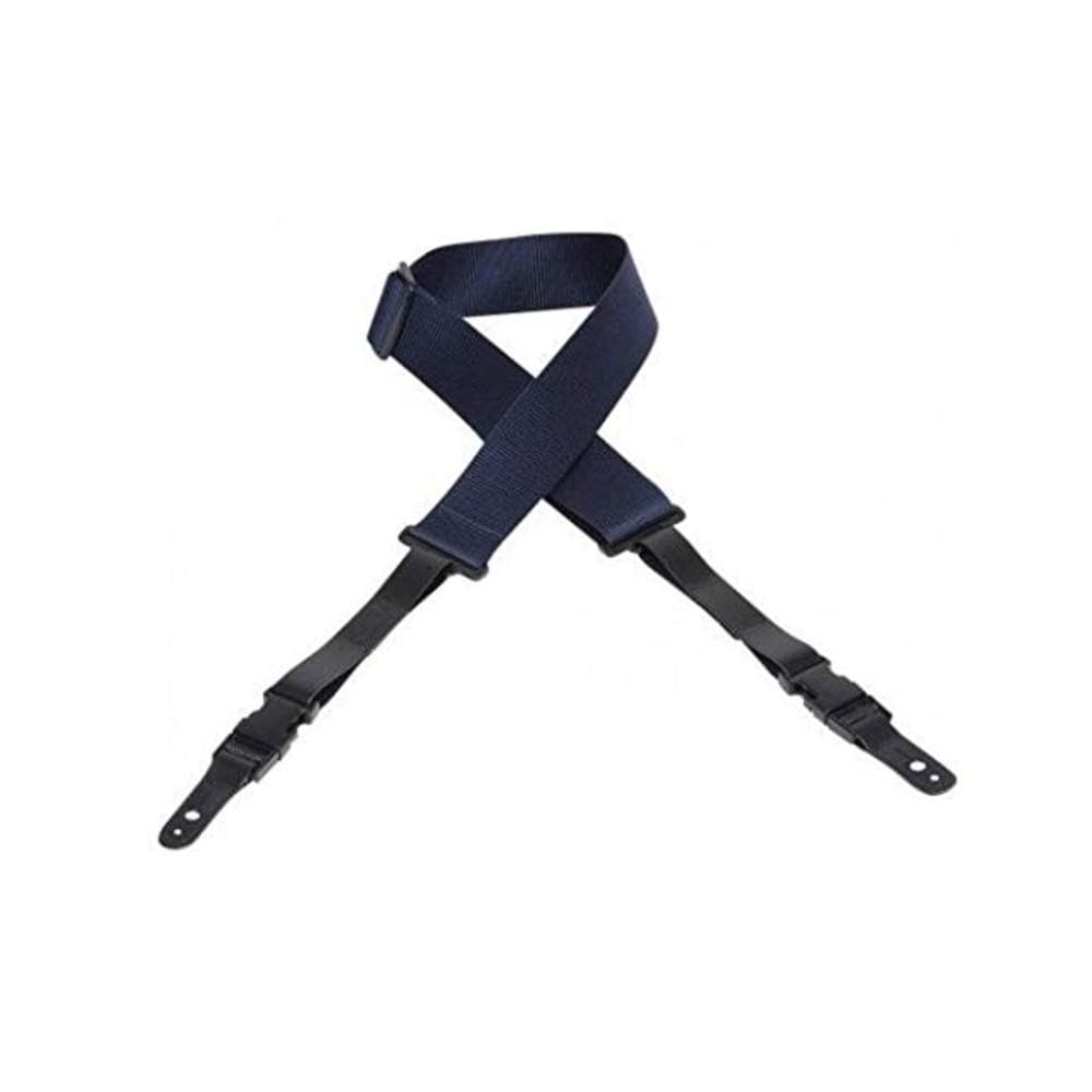 levys guitar straps navy levys m15 polypropylene soft hand standard 2 inch guitar straps  #color_navy
