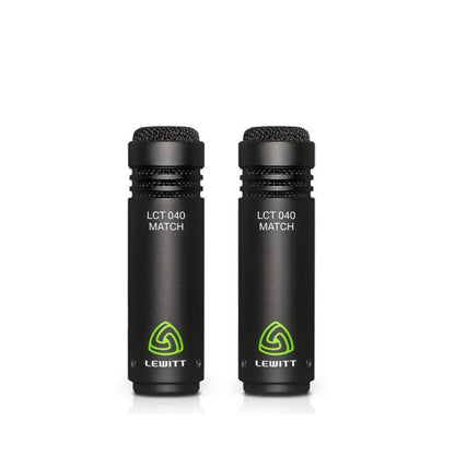 lewitt condenser microphones lewitt lct 040 match pair of two small diaphragm instrument condenser microphones